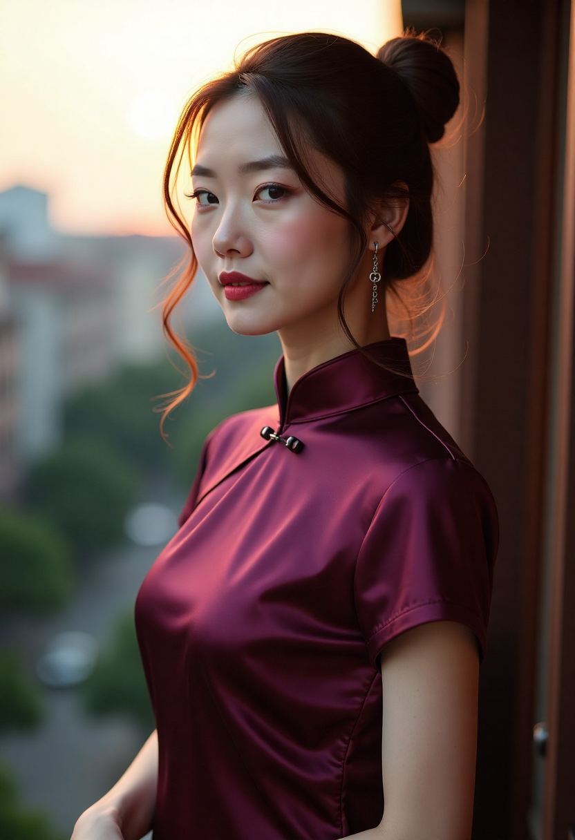 晨跑者在操场进行呼吸节奏练习